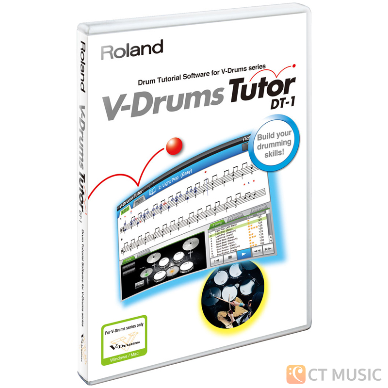 Roland dt-1 v-drums tutor software for mac